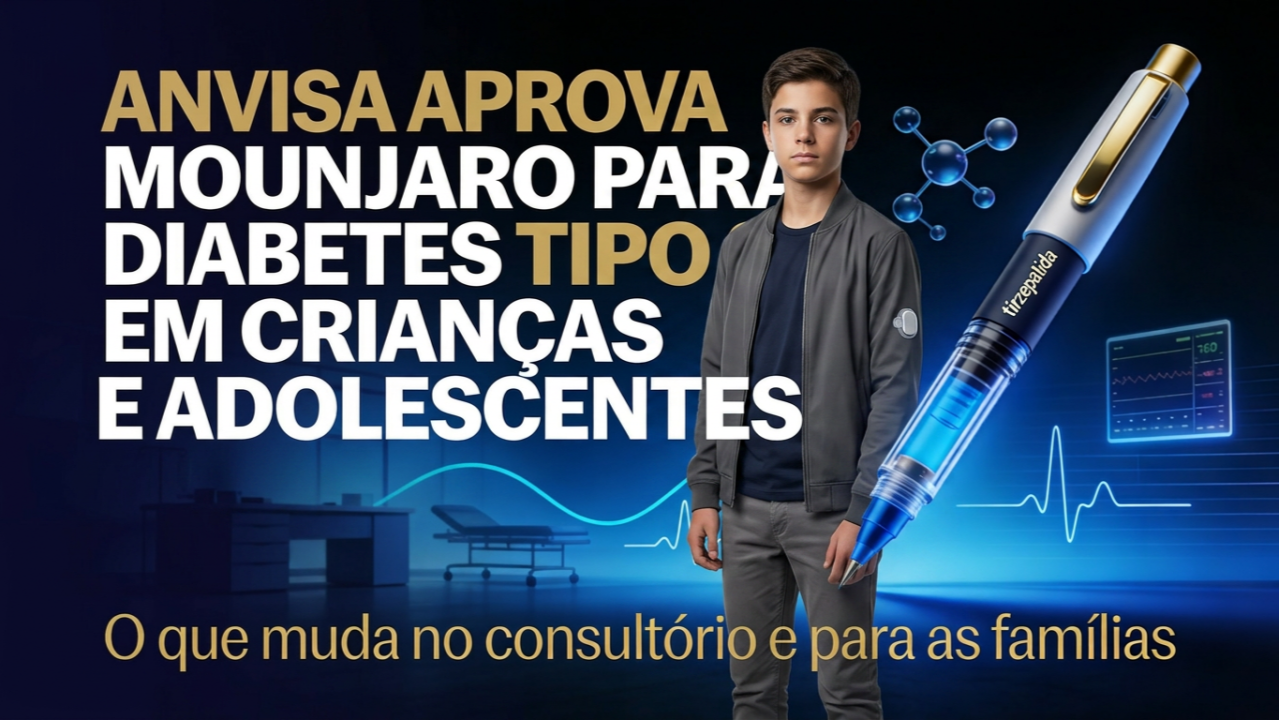 Mounjaro crianças adolescentes Anvisa