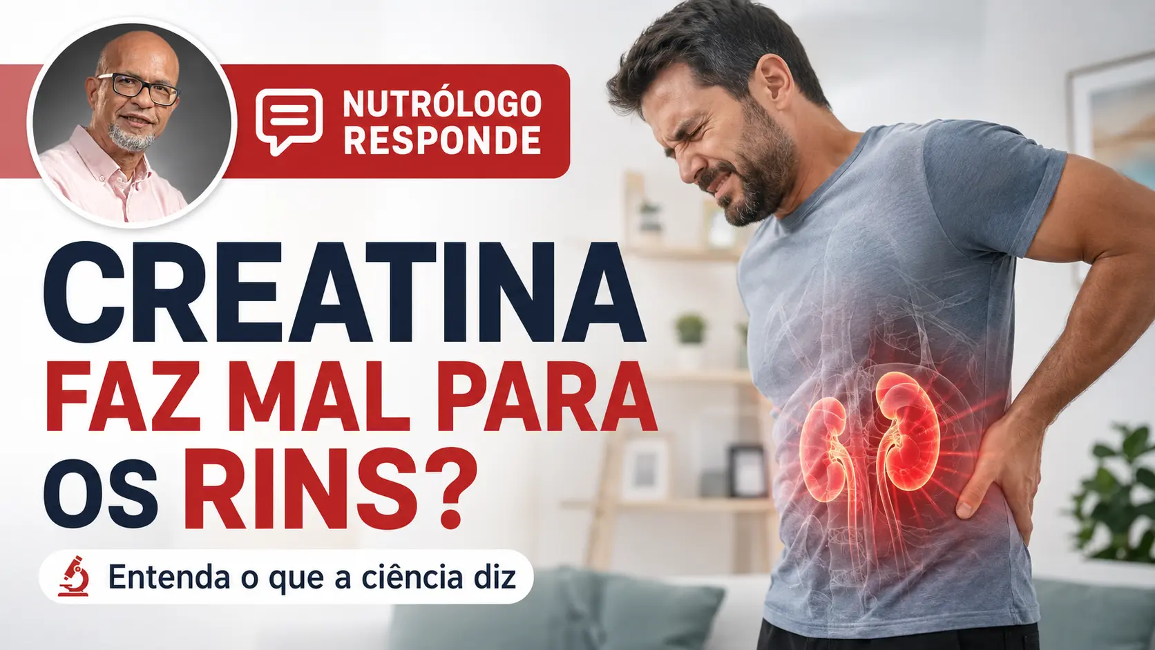 Creatina e saúde dos rins